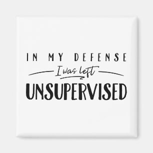 In My Defence I Was Left Unsupervised Typography Magnet