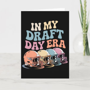 In My Draft Day Era Retro Footll Helmets Family Ma Card