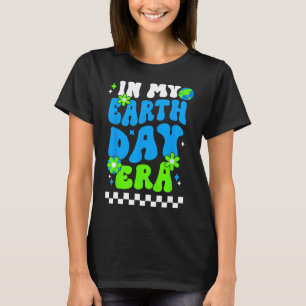 In My Earth Day Era Groovy Earth Day Girls Boys Cu T-Shirt