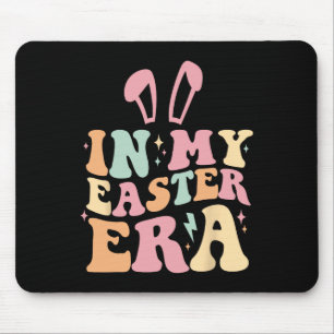 In My Easter Era Bunny Women Girls Kids Toddler Ha Mouse Pad