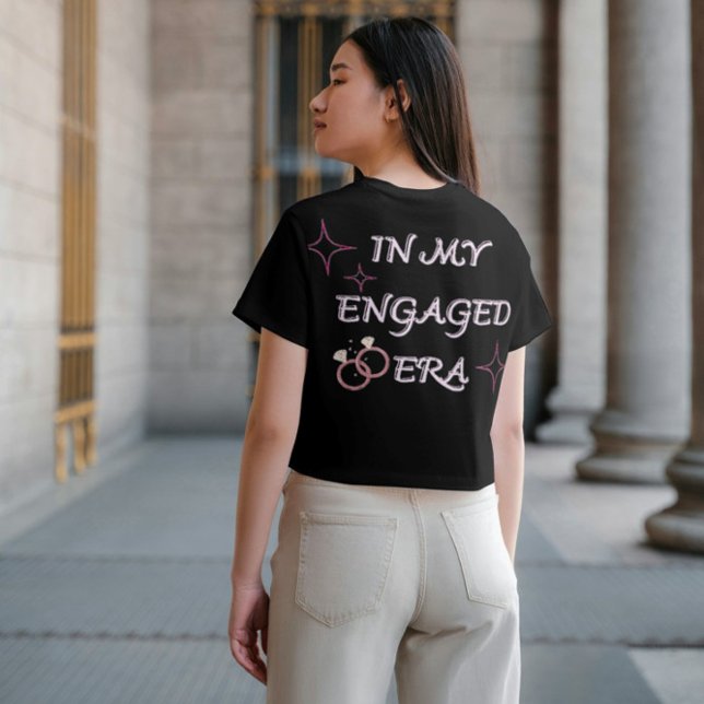 in my engaged era cool design Tri-Blend shirt (Creator Uploaded)