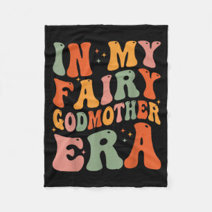 In my fairy godmother era godmother mother's day  fleece blanket
