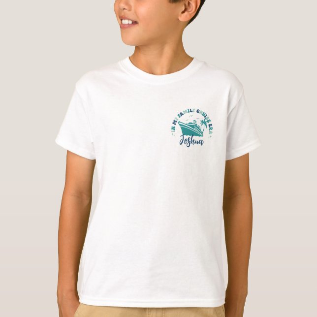In My Family Cruise Era Custom Group Matching Trip T-Shirt (Front)