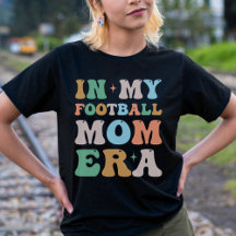In My Football Mom Era Groovy Retro