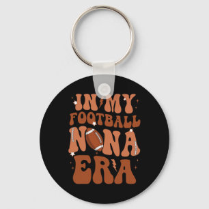In My Football Nana Era Funny Proud Football Nana  Keychain