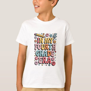 In My Fourth Grade Era 4th Grade Back to School T-Shirt