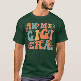 in My Gigi Era Baby Announcement for Grandma Mothe T-Shirt
