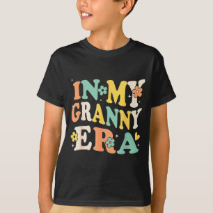 In My Granny Era Funny Sarcastic Groovy Retro Moth T-Shirt