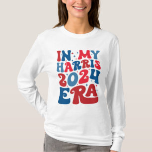 In My Harris 2024 Era Harris Supporter groovy T-Shirt