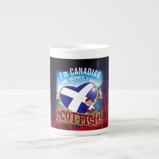 In my heart I wish I was SCOTTISH! Bone China Mug