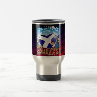 In my heart I wish I was SCOTTISH! Travel Mug