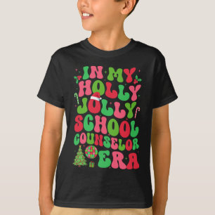 In My Holly Xmas Jolly School Counsellor Era Chris T-Shirt