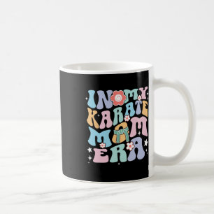 In My Karate Mom Era Groovy Martial Arts Coffee Mug