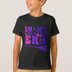In My Lacrosse Era Retro Groovy Sports Women And G T-Shirt