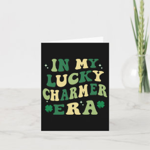 In My Lucky Charmer Era St. Patrick's Day Boys Kid Card