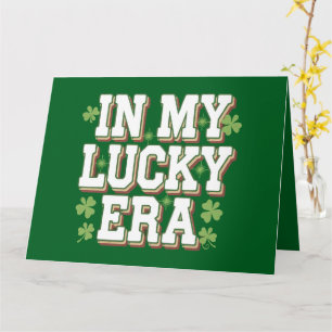 In My Lucky Era Saint Patrick's Day Family Gift Card