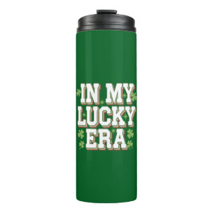 In My Lucky Era Saint Patrick's Day Family Gift Thermal Tumbler