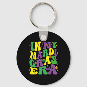 In My Mardi Gras Era Carnival Women Men Kids Mardi Keychain