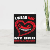 In My Memory Of My Dad Heart Disease Awareness 