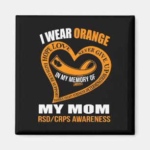 In My Memory Of My Mom Rsdcrps Awareness Magnet