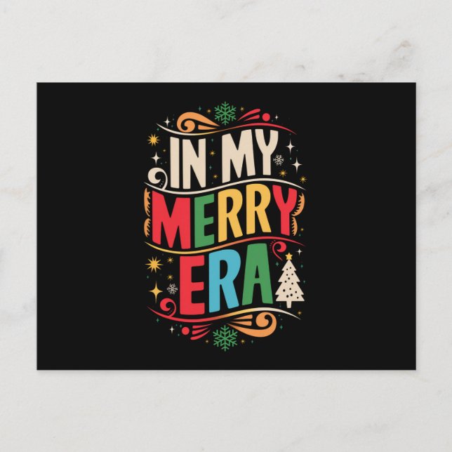 In My Merry Era Christmas Xmas Holiday FamilyIn My (Front)