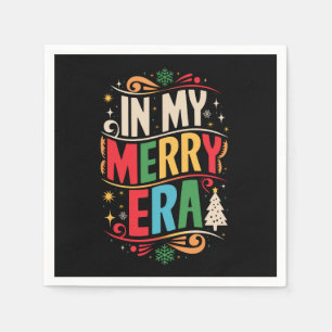 In My Merry Era Christmas Xmas Holiday FamilyIn My Napkin