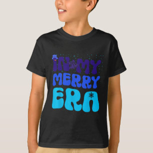 In My Merry Era Xmas Groovy Family Matching Merry T-Shirt
