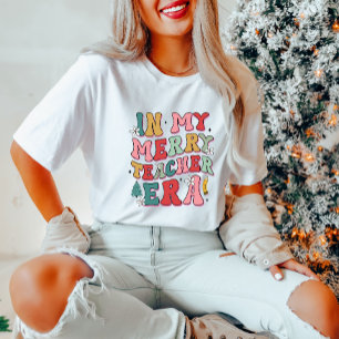In My Merry Teacher Era Christmas T-Shirt