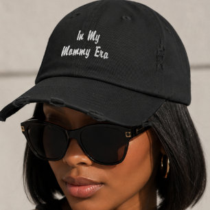 In My Mommy Era, New Mom Baby Announcement Embroidered Hat