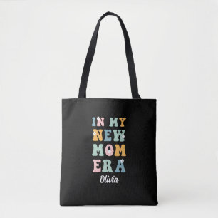 In my new mom era first mothers day gift tote bag