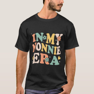 In My Nonnie Era Funny Sarcastic Groovy Retro Moth T-Shirt