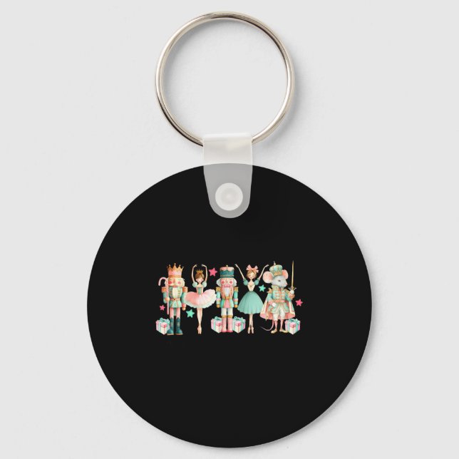 In My Nutcracker Era Ballet Nk Christmas Vibes Wom Keychain (Front)