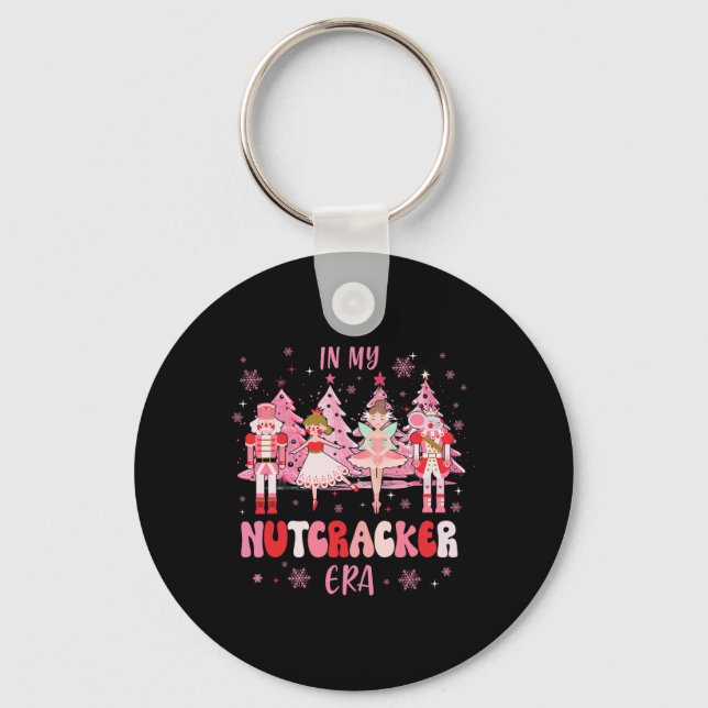 In My Nutcracker Era Christmas Nutcracker Ballet F Keychain (Front)