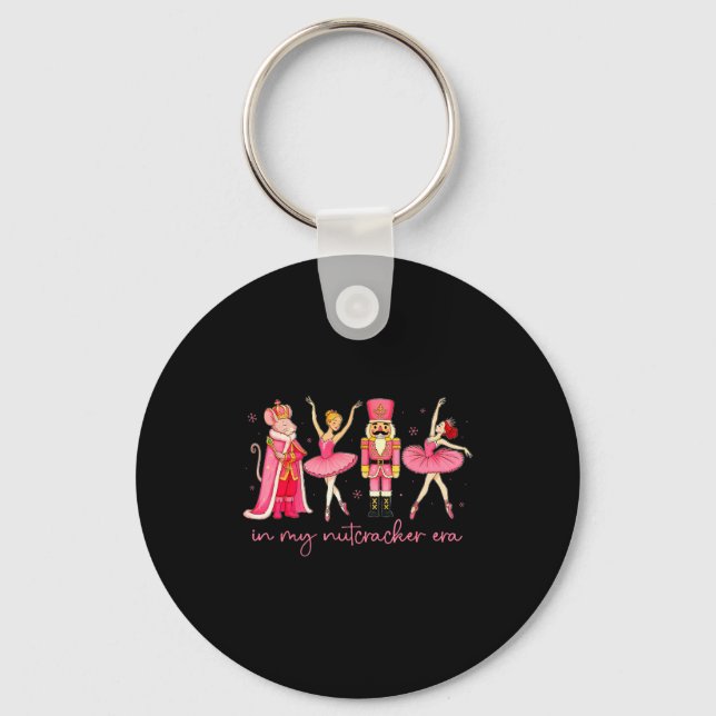In My Nutcracker Era For Girls Women Kids Dancers  Keychain (Front)