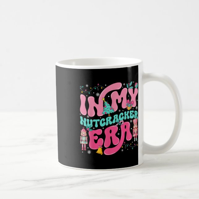 In My Nutcracker Era Nutcracker Squad Pink Christm Coffee Mug (Right)