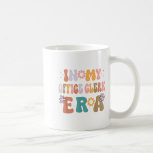 In My Office Clerk Era Funny Women Christmas Coffee Mug