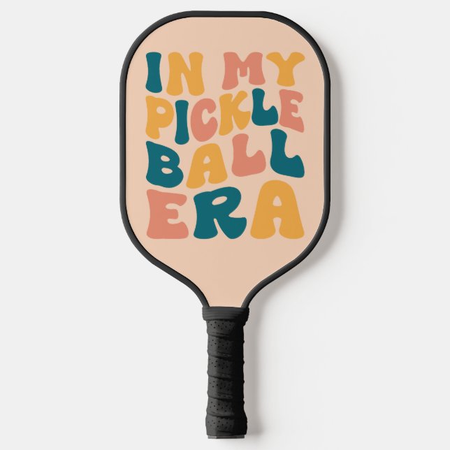 In My Pickleball Era Custom Name Pickleball Paddle (Front)