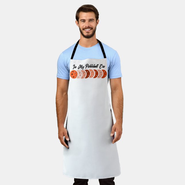 In My Pickleball Era – Orange Vibes Design Apron (Worn)