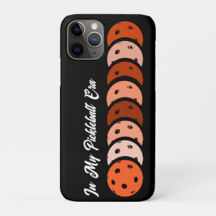 In My Pickleball Era – Orange Vibes Design iPhone 11 Pro Case