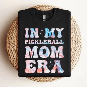In My Pickleball Mom Era Colourful Pickleball Mom T-Shirt