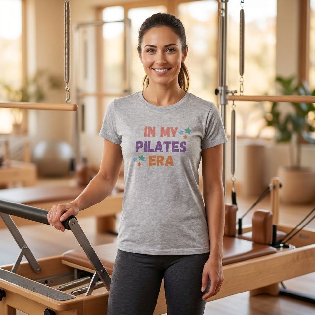 In My Pilates Era Quote T-Shirt (Pilates Tshirt)