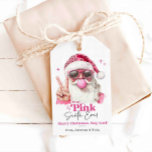 In My Pink Santa Era Trendy Pink Christmas  Gift Tags<br><div class="desc">Give your gifts a dose of holiday coolness with this unique Santa tag! Perfect for friends, family, or anyone who appreciates a little extra style with their Christmas cheer. Just attach for an instant vibe boost under the tree. This tag is the ultimate combo of fun and festive—Merry Christmas with...</div>