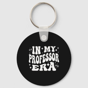 In My Professor Era College University Faculty Tea Keychain