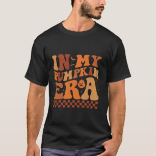 In My Pumpkin Era Retro Groovy Funny Halloween Spo T-Shirt