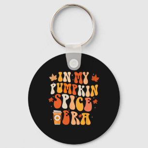 In My Pumpkin Spice Era Funny Retro Fall Vibes Tha Keychain