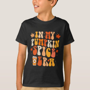 In My Pumpkin Spice Era Funny Retro Fall Vibes Tha T-Shirt