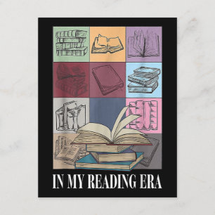 In My Reading Era Bookish Book Lover Enclosure Card