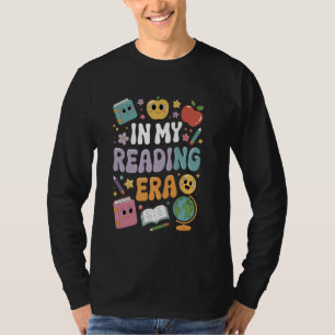 In My Reading Era Books Lovers Women Men Kids T-Shirt