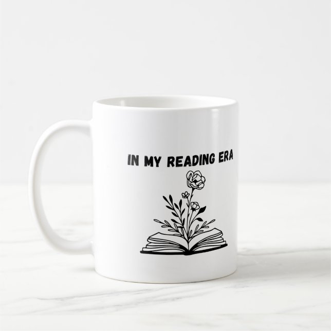In my reading era coffee mug (Left)