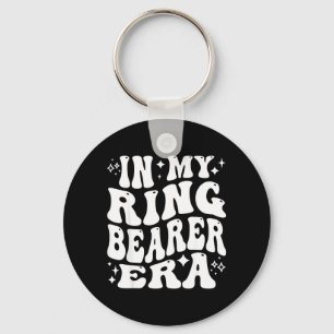 in My Ring Bearer Era Funny Ring Security Wedding Keychain